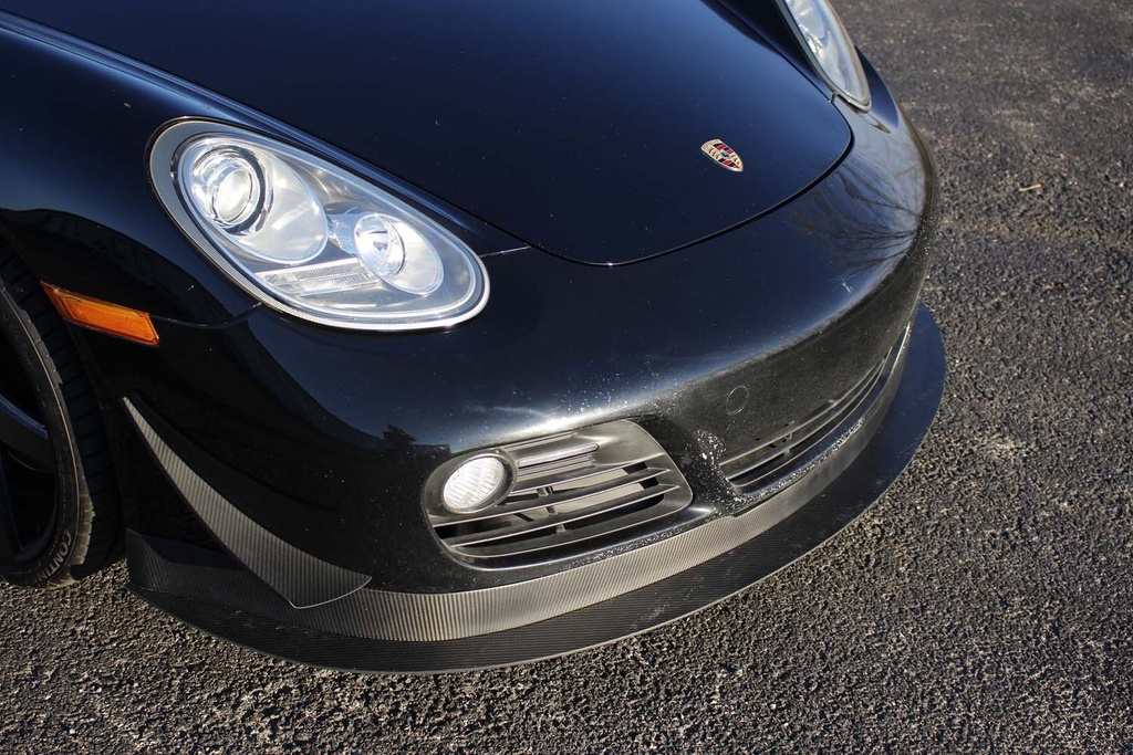 Front Splitter Kit Porsche Cayman, 987.2 Only Verus Engineering